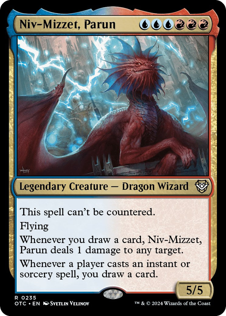 Niv-Mizzet, Parun [Outlaws of Thunder Junction Commander] | The CG Realm