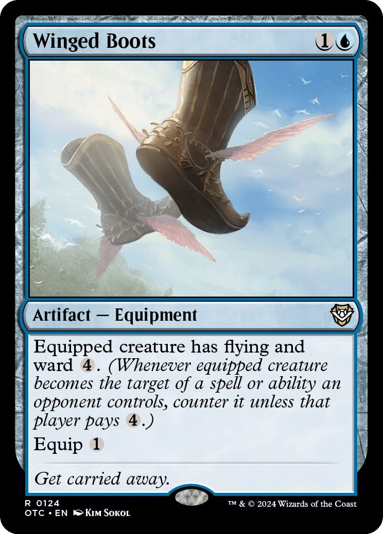 Winged Boots [Outlaws of Thunder Junction Commander] | The CG Realm