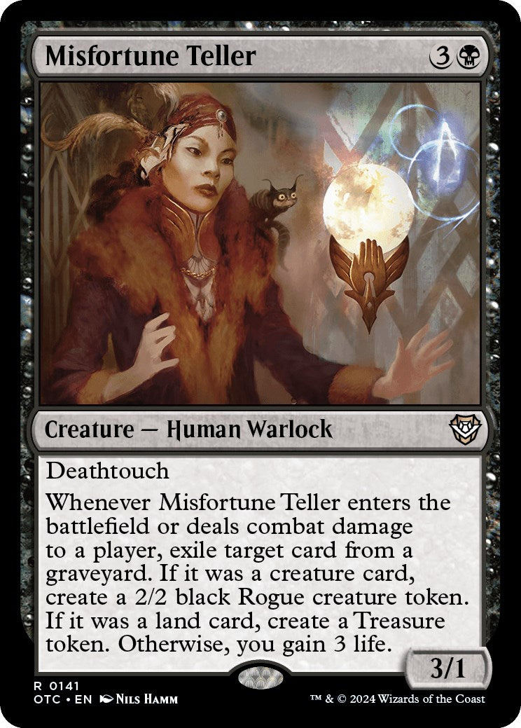 Misfortune Teller [Outlaws of Thunder Junction Commander] | The CG Realm