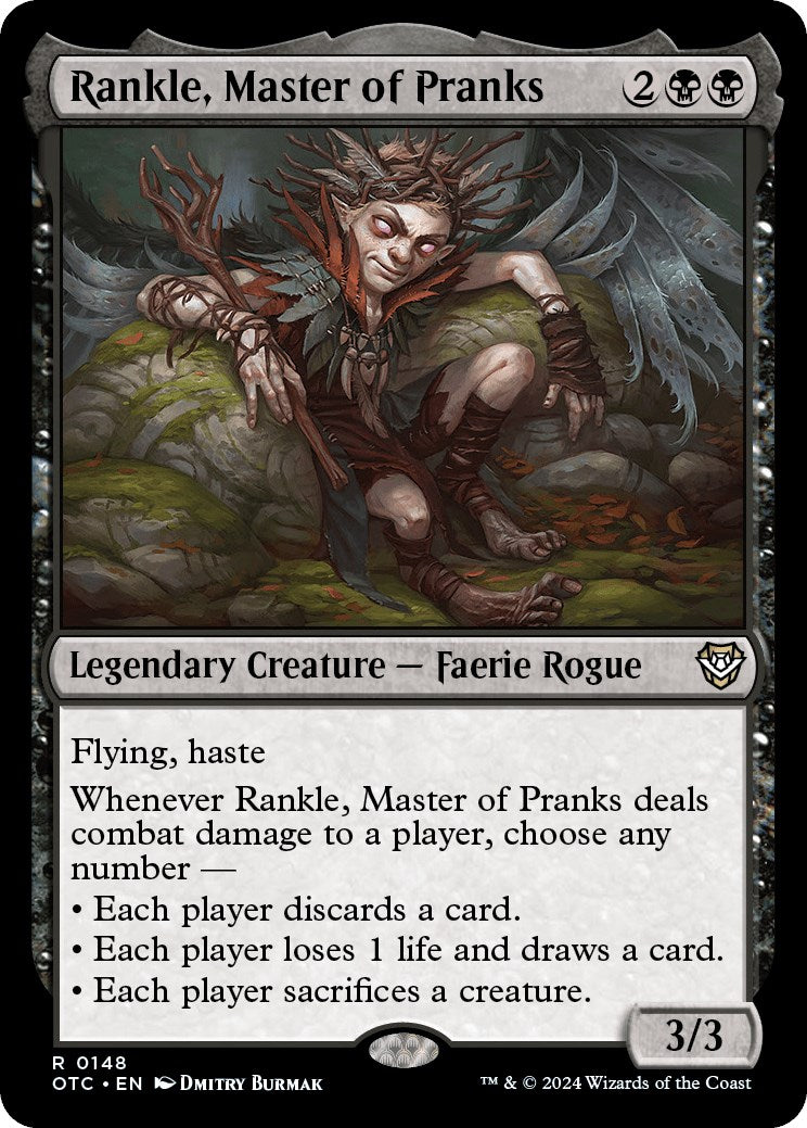 Rankle, Master of Pranks [Outlaws of Thunder Junction Commander] | The CG Realm