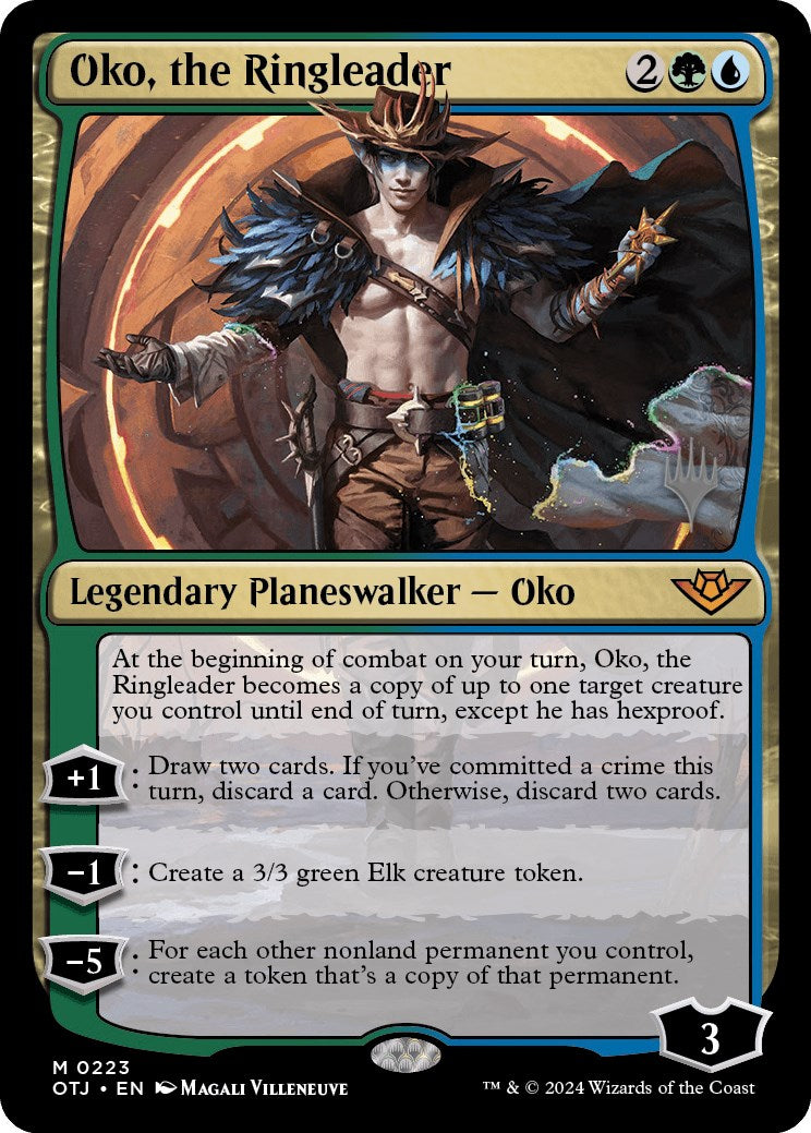 Oko, the Ringleader (Promo Pack) [Outlaws of Thunder Junction Promos] | The CG Realm