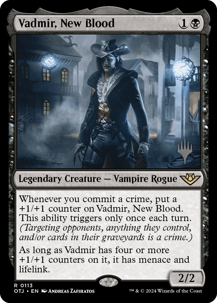 Vadmir, New Blood (Promo Pack) [Outlaws of Thunder Junction Promos] | The CG Realm