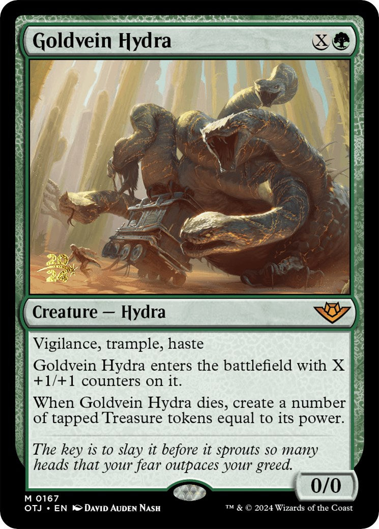 Goldvein Hydra [Outlaws of Thunder Junction Prerelease Promos] | The CG Realm