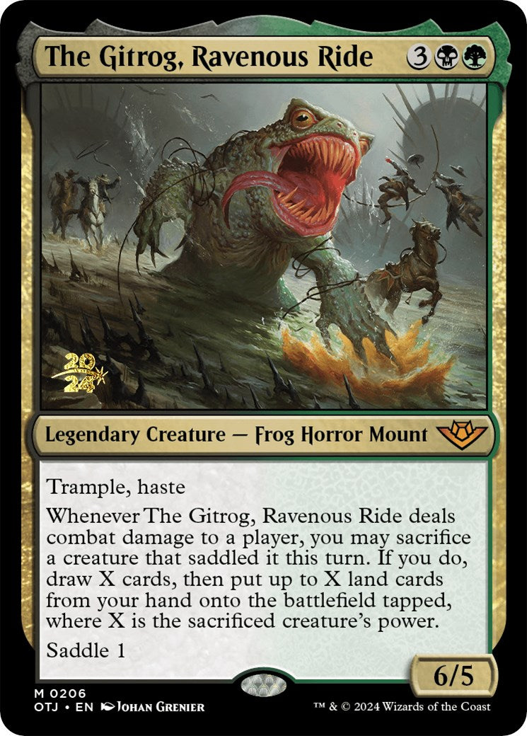 The Gitrog, Ravenous Ride [Outlaws of Thunder Junction Prerelease Promos] | The CG Realm