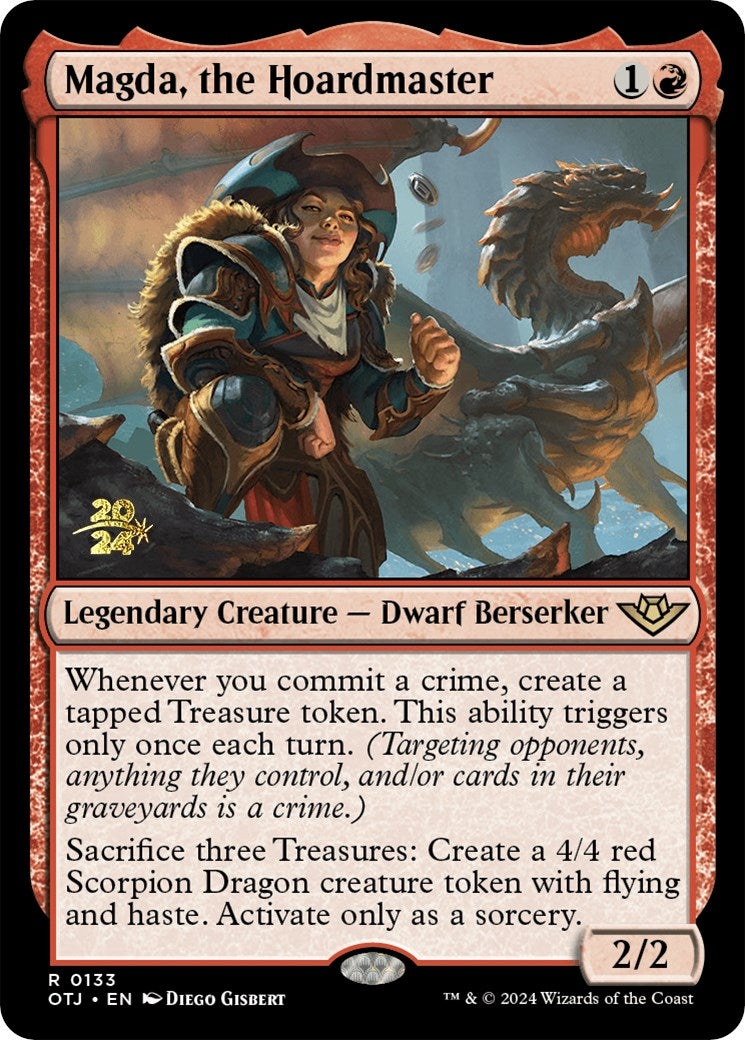 Magda, the Hoardmaster [Outlaws of Thunder Junction Prerelease Promos] | The CG Realm