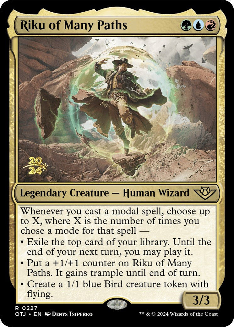 Riku of Many Paths [Outlaws of Thunder Junction Prerelease Promos] | The CG Realm