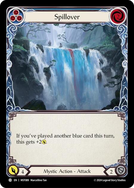 Spillover [MST089] (Part the Mistveil)  Rainbow Foil | The CG Realm