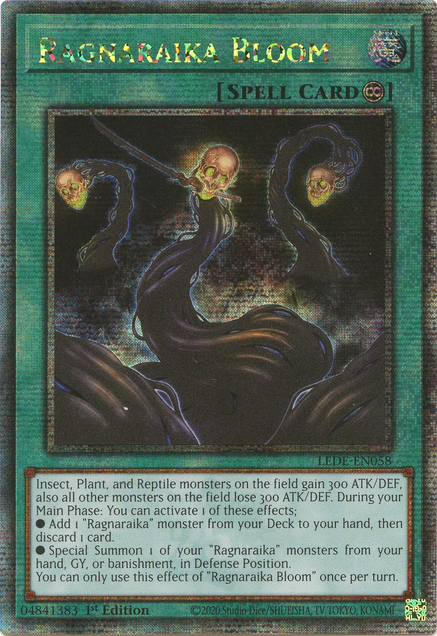 Ragnaraika Bloom (Quarter Century Secret Rare) [LEDE-EN058] Quarter Century Secret Rare | The CG Realm