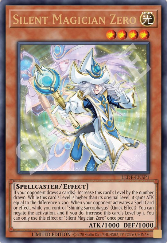 Silent Magician Zero [LEDE-ENSP1] Ultra Rare | The CG Realm