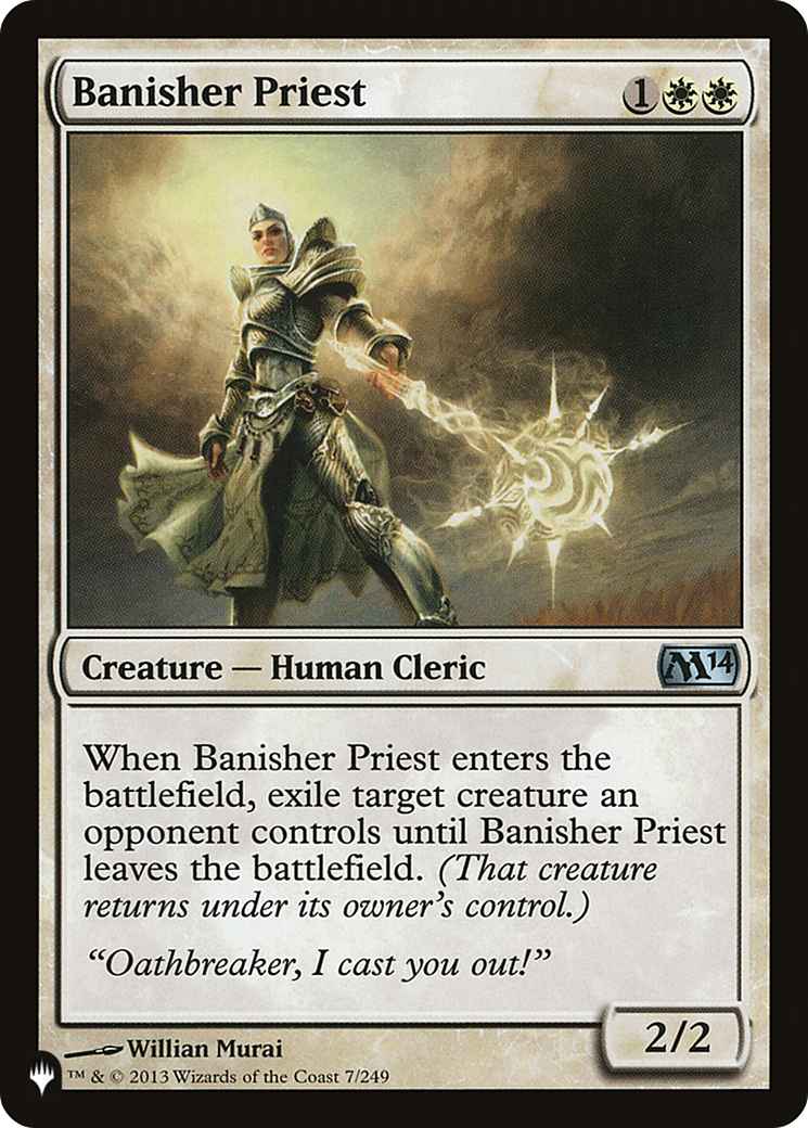 Banisher Priest [The List Reprints] | The CG Realm