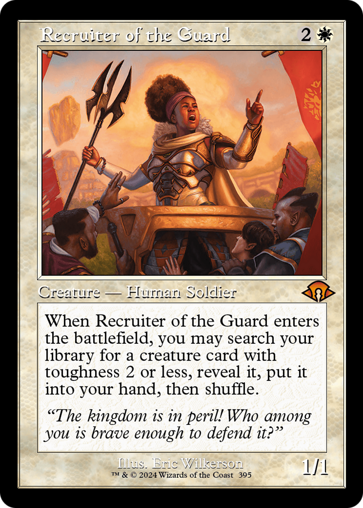 Recruiter of the Guard (Retro) [Modern Horizons 3] | The CG Realm