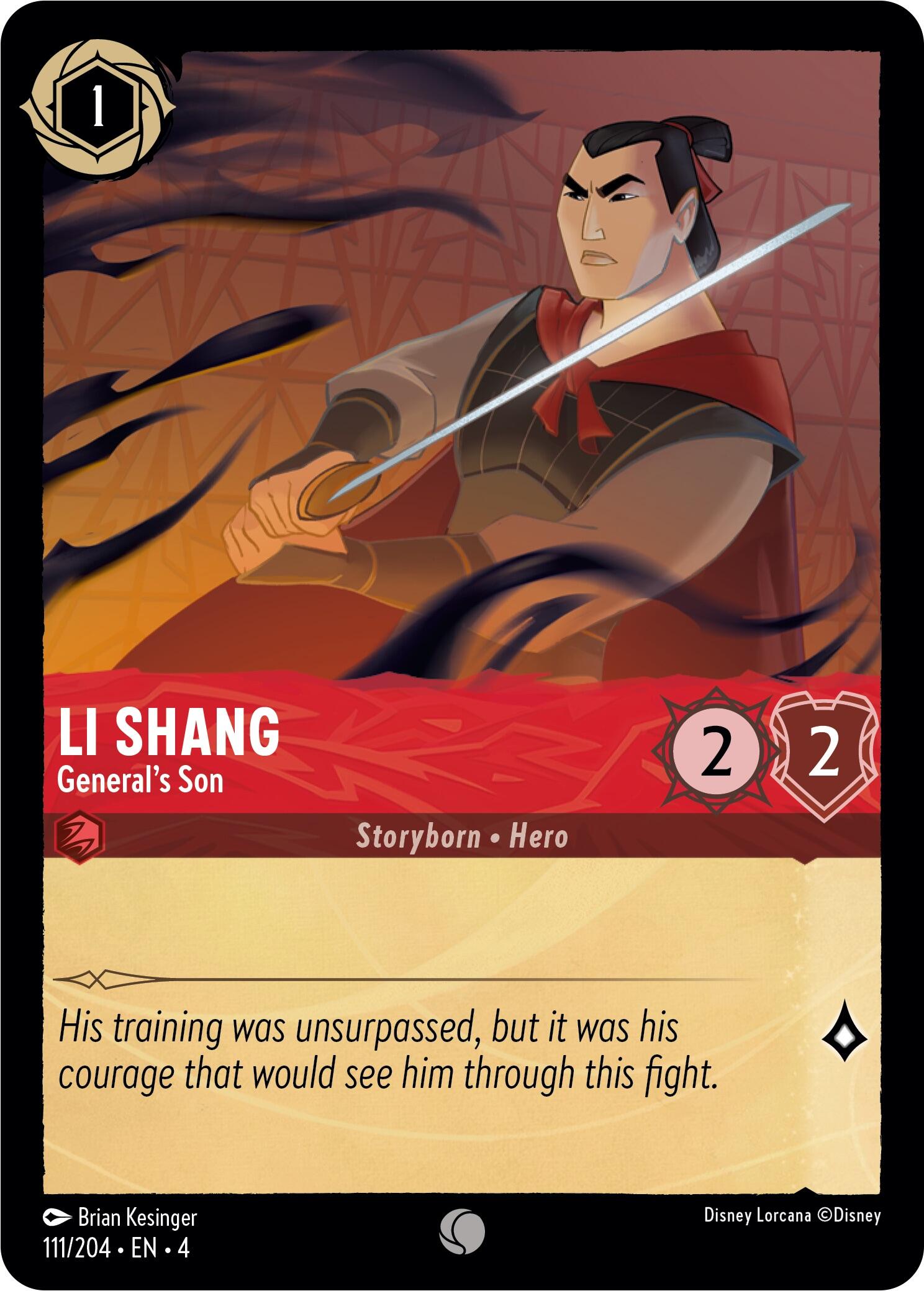 Li Shang - General's Son (111/204) [Ursula's Return] | The CG Realm