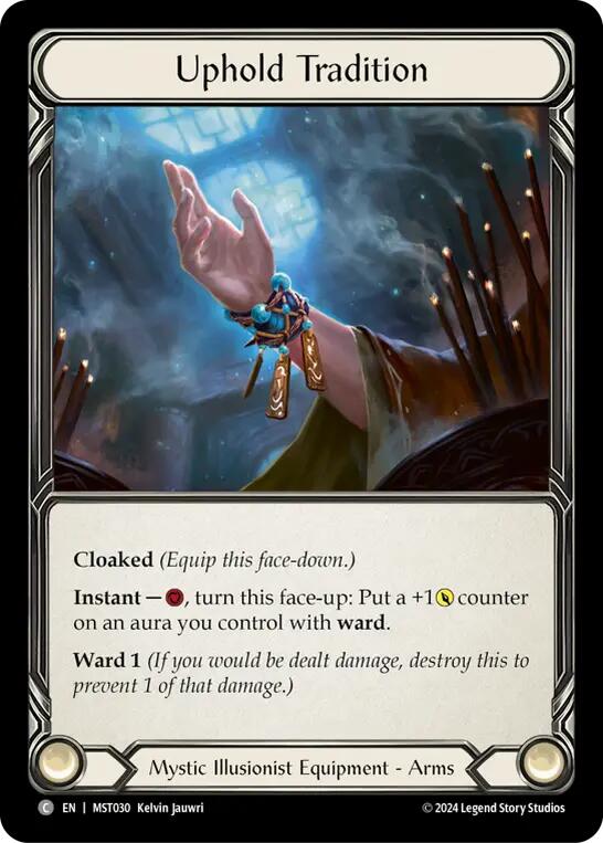 Uphold Tradition [MST030] (Part the Mistveil)  Cold Foil | The CG Realm