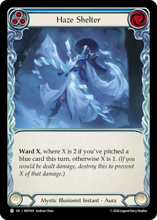 Haze Shelter (Blue) [MST039] (Part the Mistveil) | The CG Realm