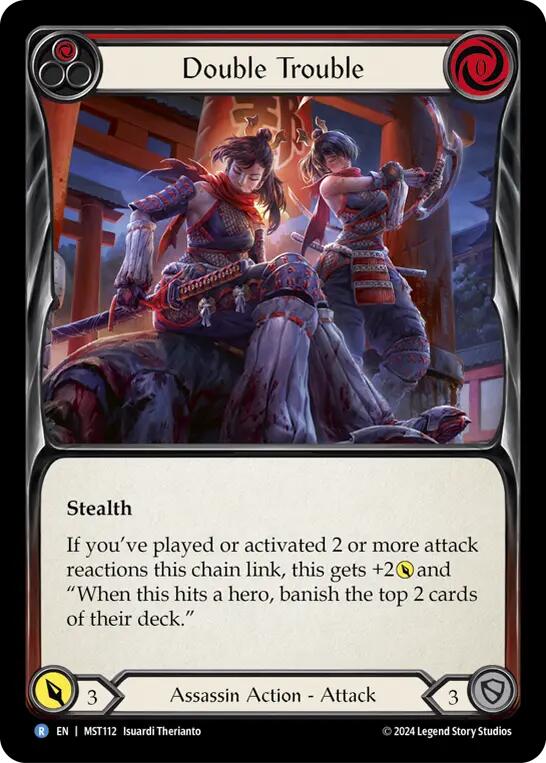 Double Trouble (Red) [MST112] (Part the Mistveil) | The CG Realm