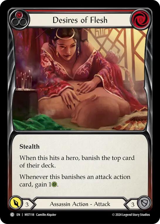 Desires of Flesh (Red) [MST118] (Part the Mistveil) | The CG Realm