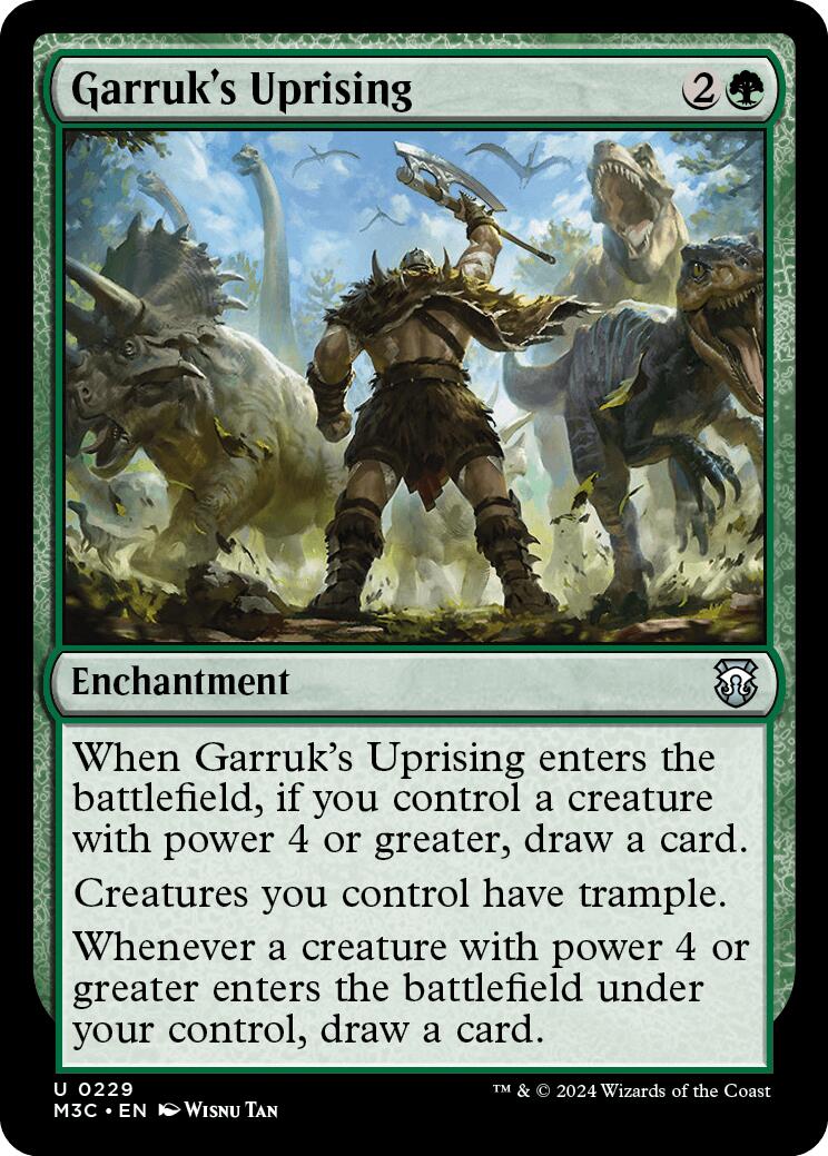 Garruk's Uprising [Modern Horizons 3 Commander] | The CG Realm