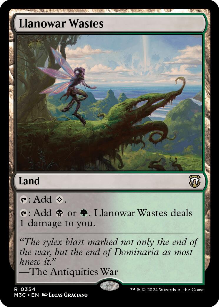 Llanowar Wastes [Modern Horizons 3 Commander] | The CG Realm