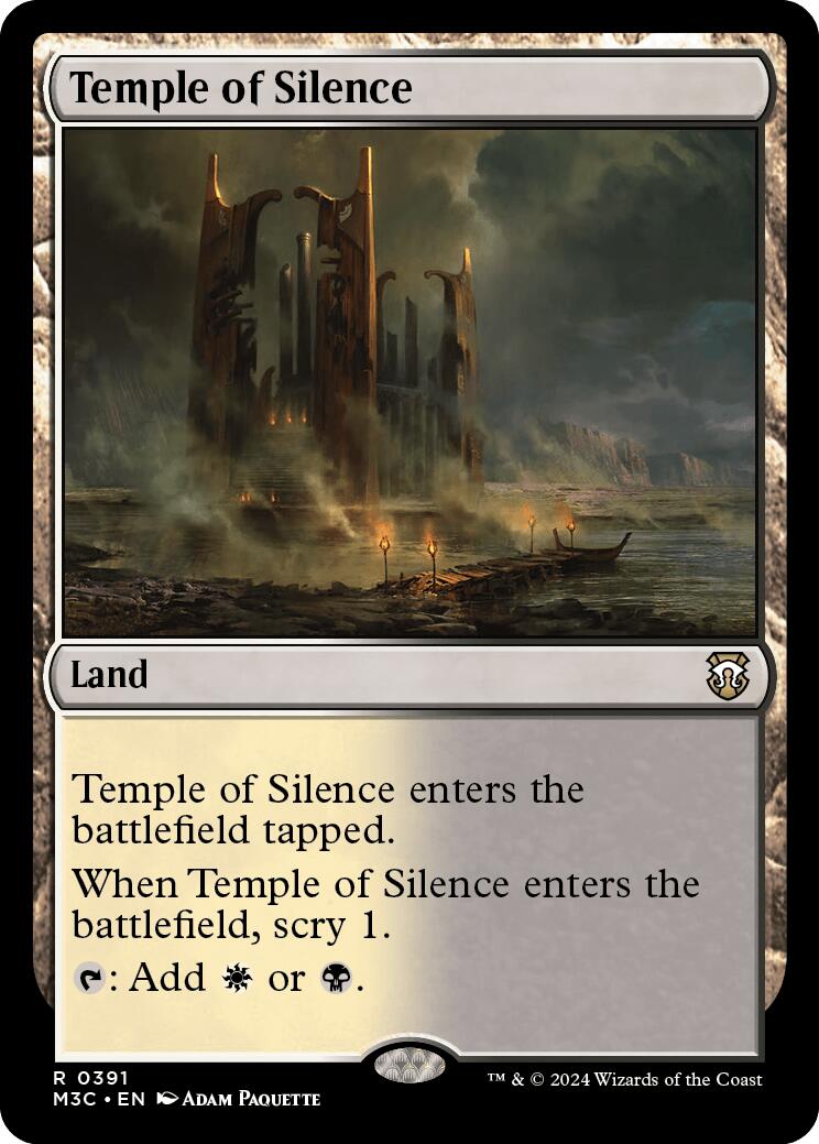 Temple of Silence [Modern Horizons 3 Commander] | The CG Realm