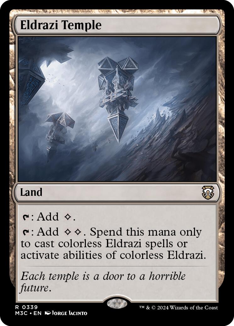 Eldrazi Temple [Modern Horizons 3 Commander] | The CG Realm