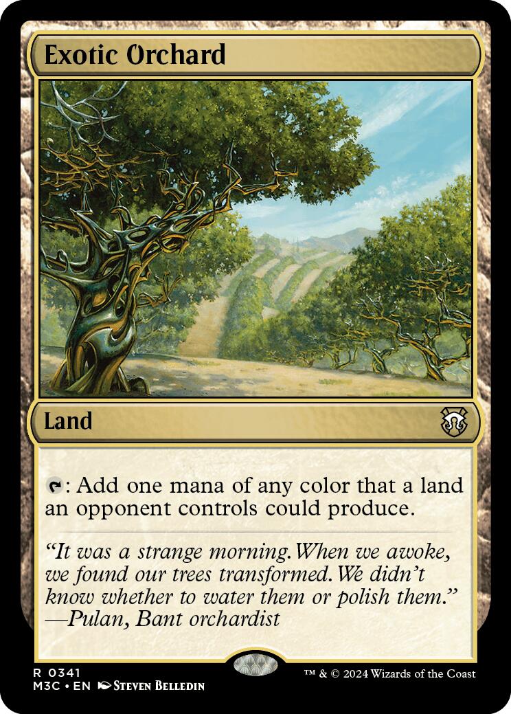 Exotic Orchard [Modern Horizons 3 Commander] | The CG Realm