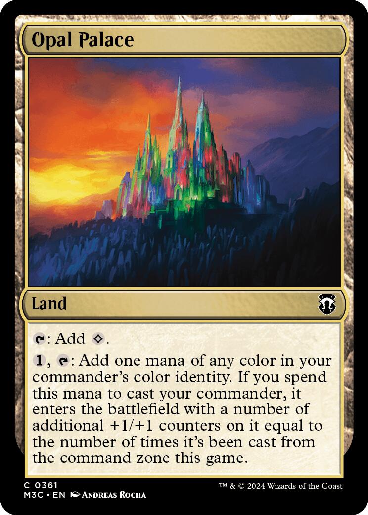 Opal Palace [Modern Horizons 3 Commander] | The CG Realm