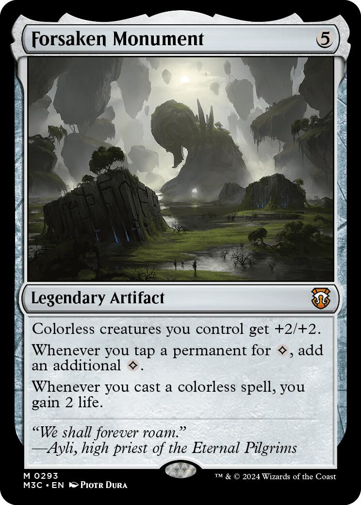 Forsaken Monument [Modern Horizons 3 Commander] | The CG Realm