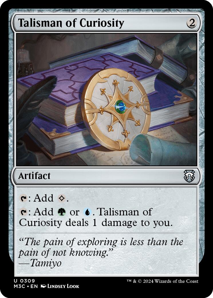 Talisman of Curiosity [Modern Horizons 3 Commander] | The CG Realm