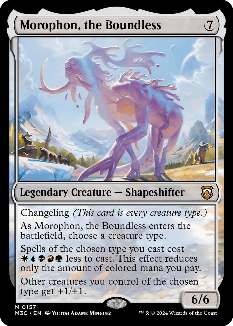 Morophon, the Boundless [Modern Horizons 3 Commander] | The CG Realm