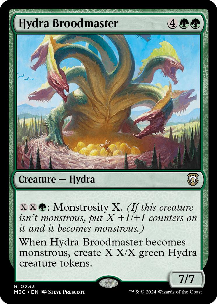 Hydra Broodmaster [Modern Horizons 3 Commander] | The CG Realm