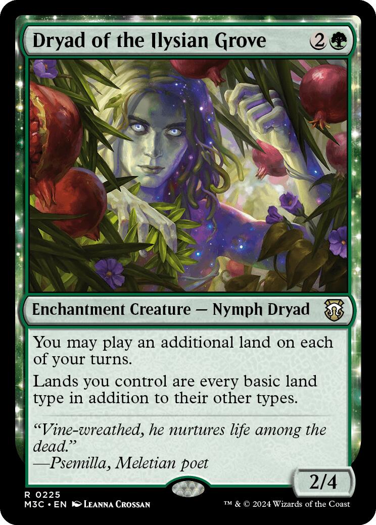 Dryad of the Ilysian Grove [Modern Horizons 3 Commander] | The CG Realm