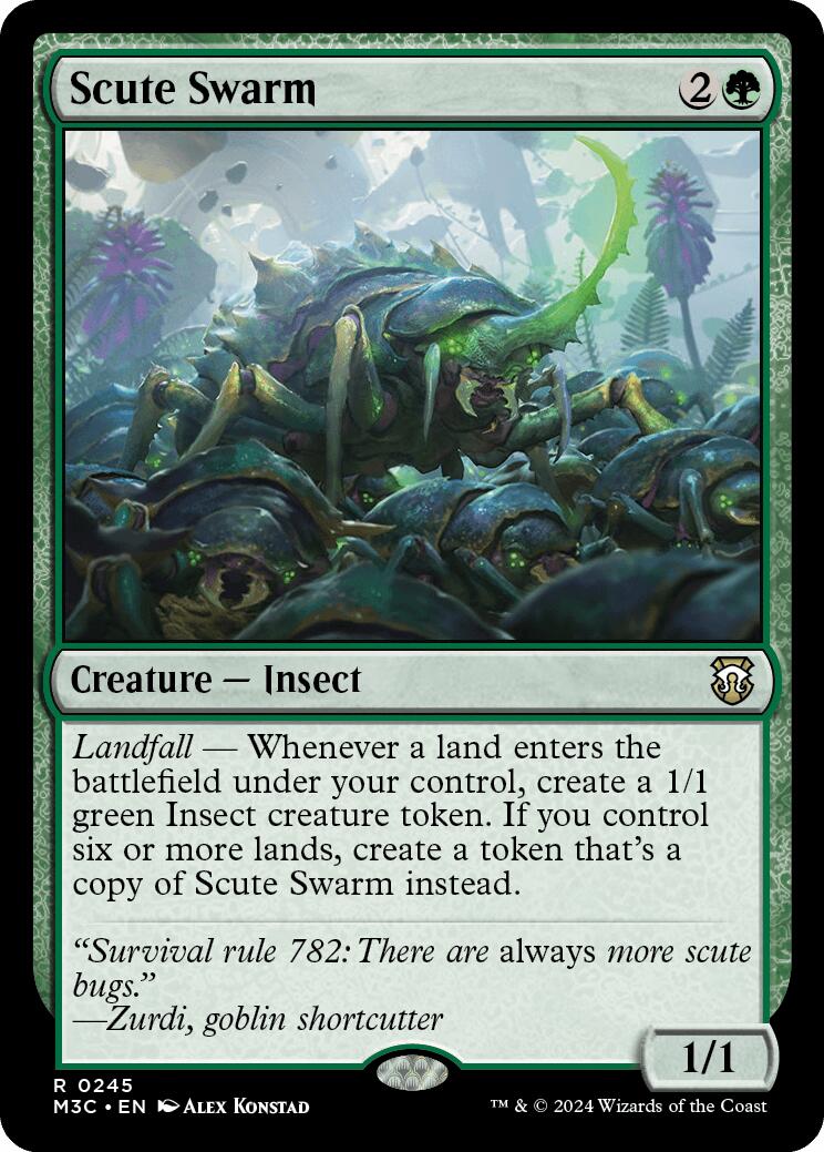 Scute Swarm [Modern Horizons 3 Commander] | The CG Realm