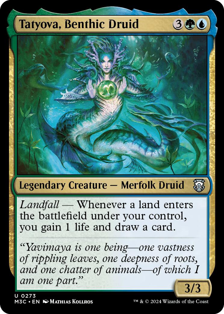 Tatyova, Benthic Druid [Modern Horizons 3 Commander] | The CG Realm