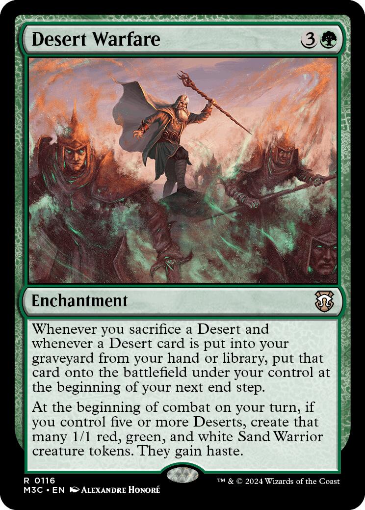 Desert Warfare [Modern Horizons 3 Commander] | The CG Realm