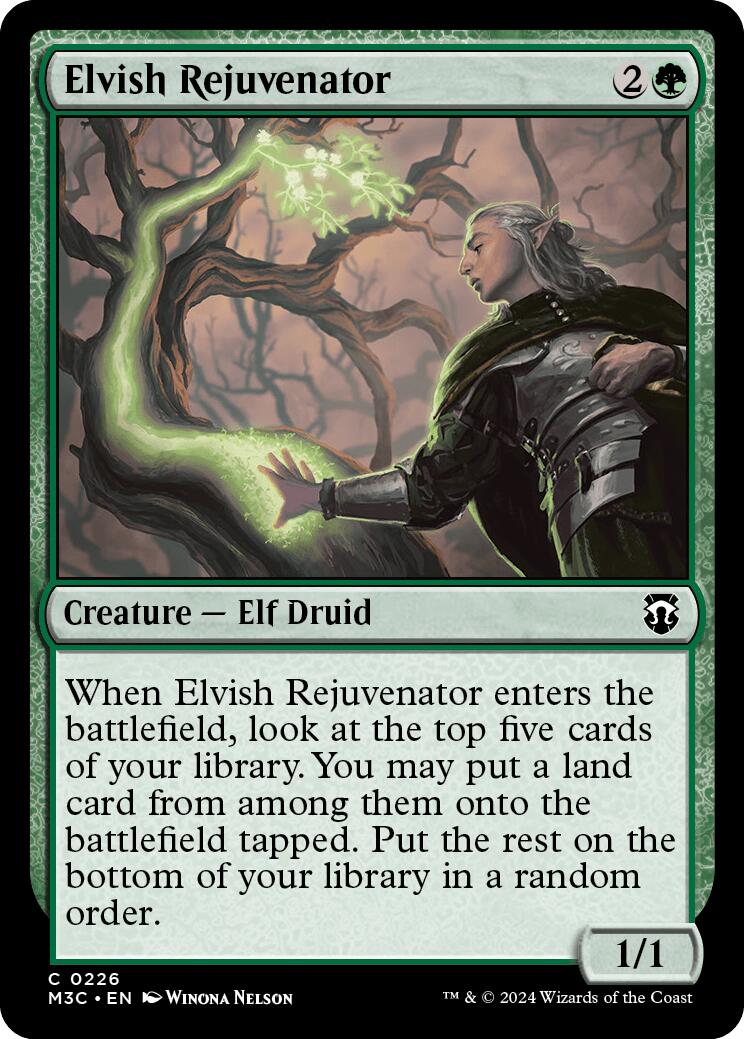 Elvish Rejuvenator [Modern Horizons 3 Commander] | The CG Realm