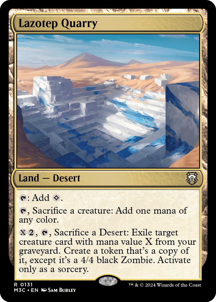 Lazotep Quarry [Modern Horizons 3 Commander] | The CG Realm