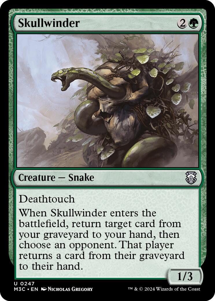 Skullwinder [Modern Horizons 3 Commander] | The CG Realm