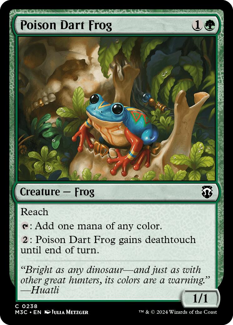 Poison Dart Frog [Modern Horizons 3 Commander] | The CG Realm