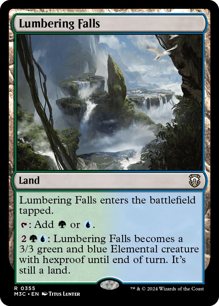 Lumbering Falls [Modern Horizons 3 Commander] | The CG Realm