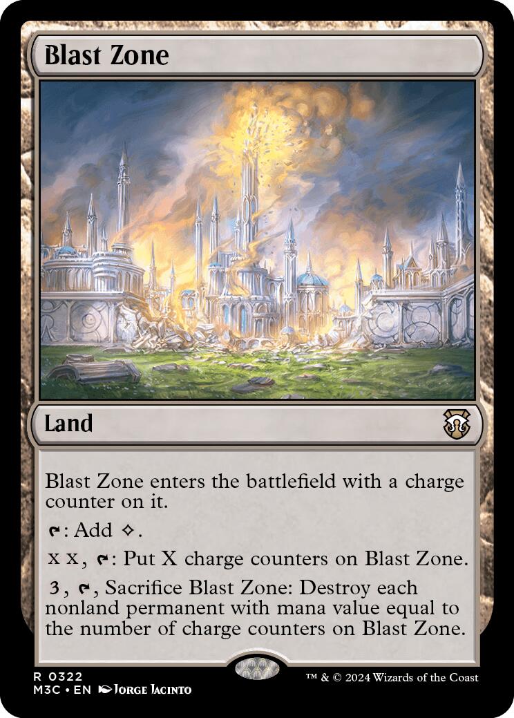 Blast Zone [Modern Horizons 3 Commander] | The CG Realm