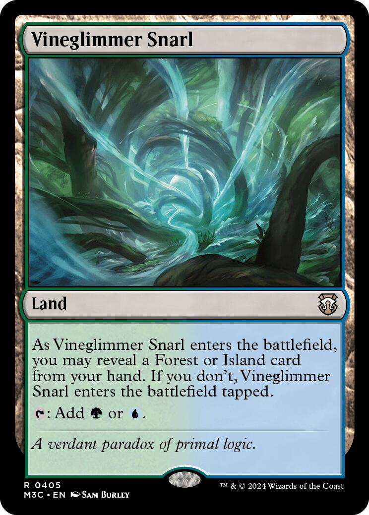 Vineglimmer Snarl [Modern Horizons 3 Commander] | The CG Realm