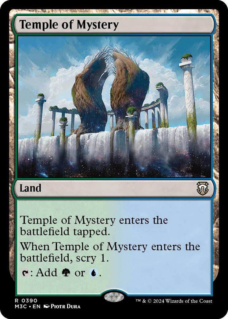 Temple of Mystery [Modern Horizons 3 Commander] | The CG Realm