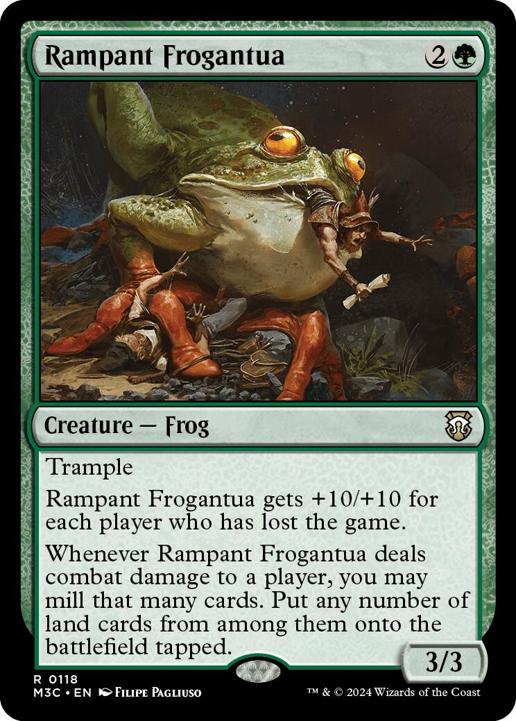 Rampant Frogantua [Modern Horizons 3 Commander] | The CG Realm