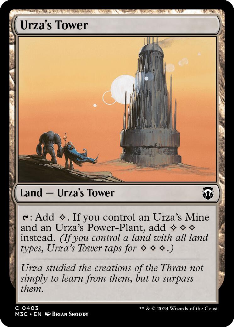 Urza's Tower [Modern Horizons 3 Commander] | The CG Realm