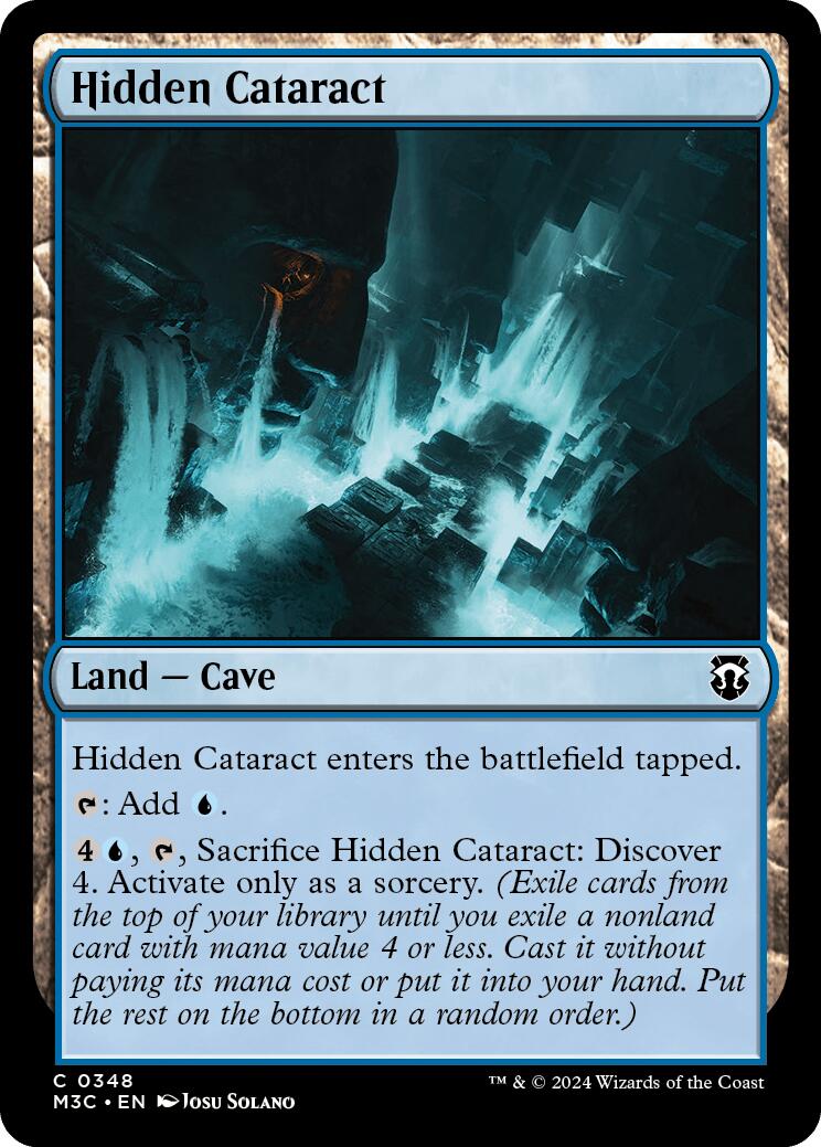 Hidden Cataract [Modern Horizons 3 Commander] | The CG Realm