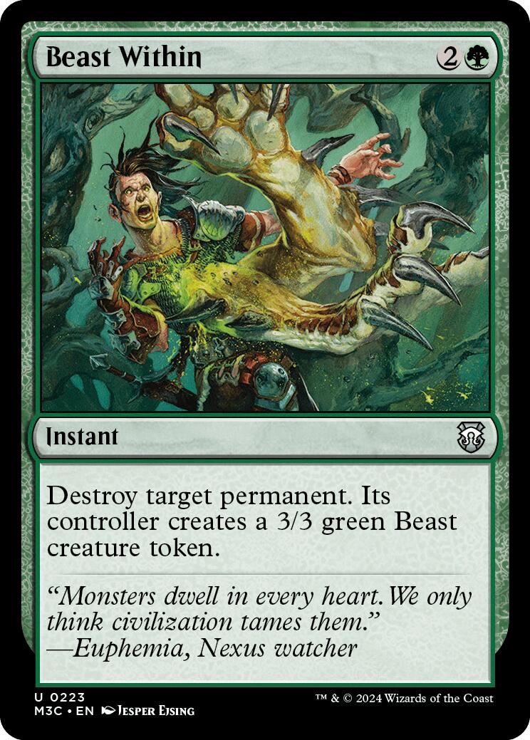 Beast Within [Modern Horizons 3 Commander] | The CG Realm