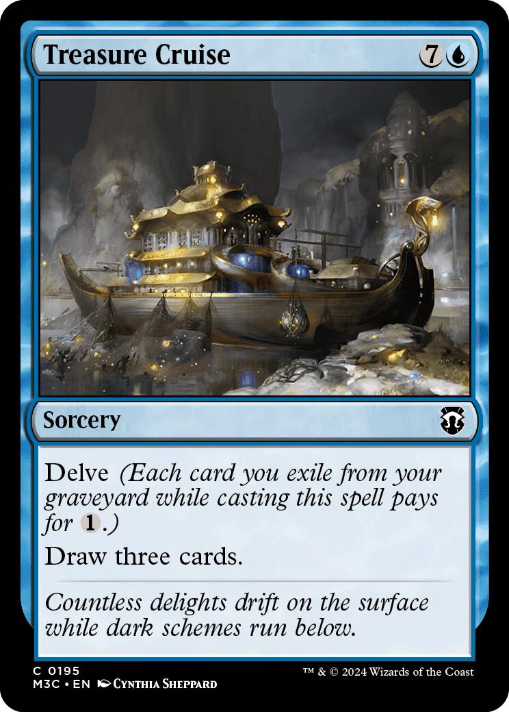 Treasure Cruise [Modern Horizons 3 Commander] | The CG Realm