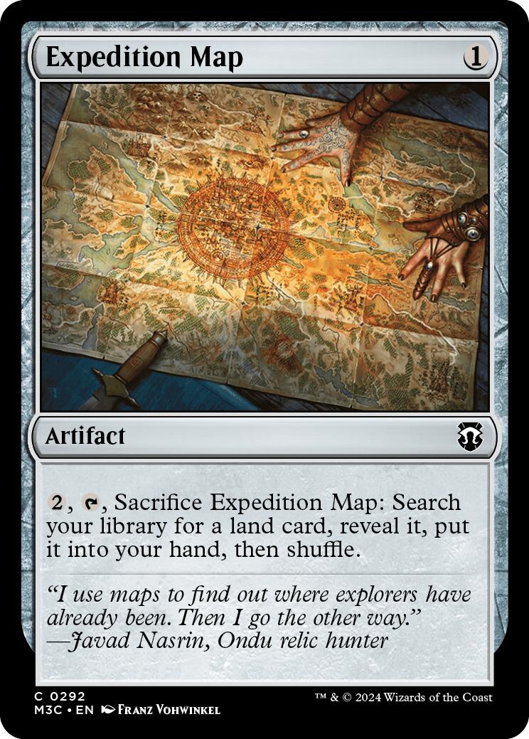 Expedition Map [Modern Horizons 3 Commander] | The CG Realm