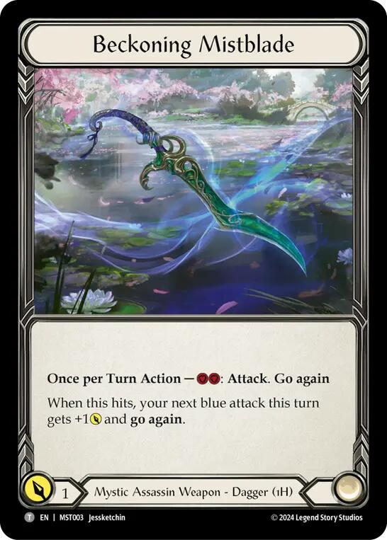 Beckoning Mistblade // Tiger Taming Khakkara [MST003//MST159] (Part the Mistveil) | The CG Realm