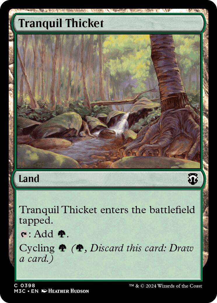 Tranquil Thicket [Modern Horizons 3 Commander] | The CG Realm